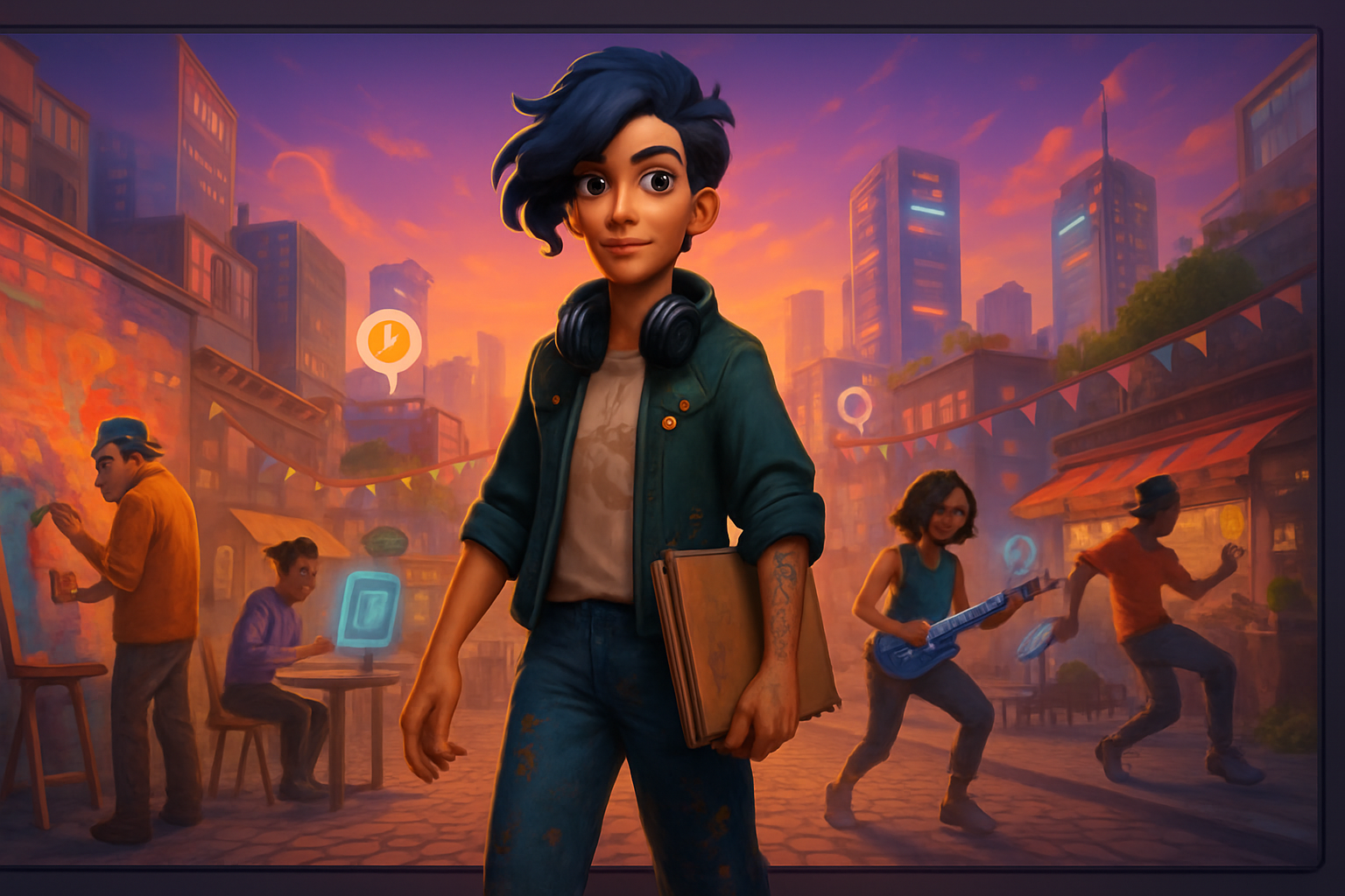Juno Rivera - 3D Character Simulation by Jabali AI