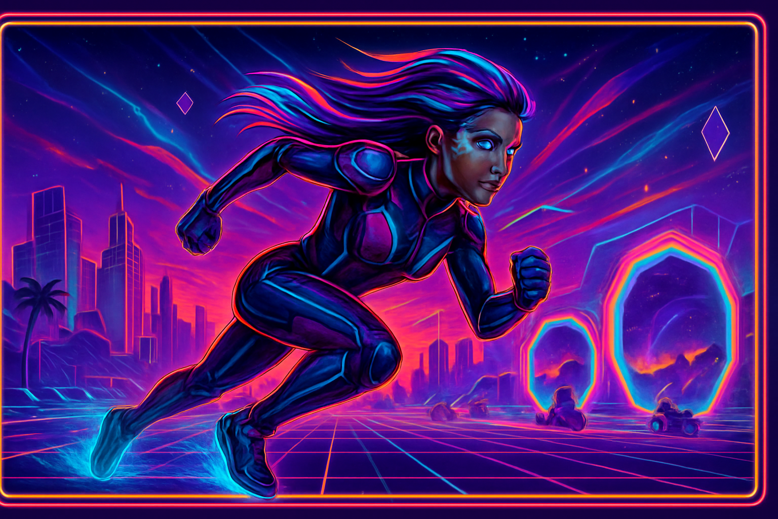 Nova Straylight - 3D Character Simulation by Jabali AI