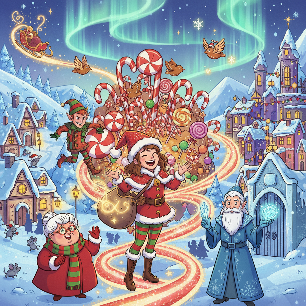 Santa's Magical Trail - Adventure RPG by Jabali AI
