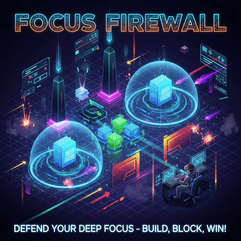 Focus Firewall - Strategic Defense Arcade by Jabali AI