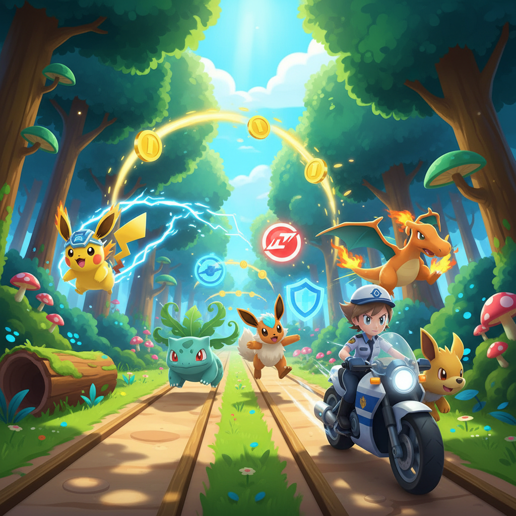 Pokémon Velocity Pursuit - 3D Racing by Jabali AI