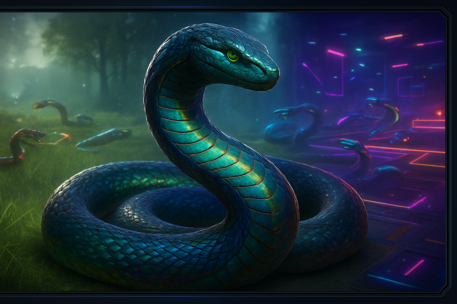 Serpentrix - 3D Character Simulation by Jabali AI