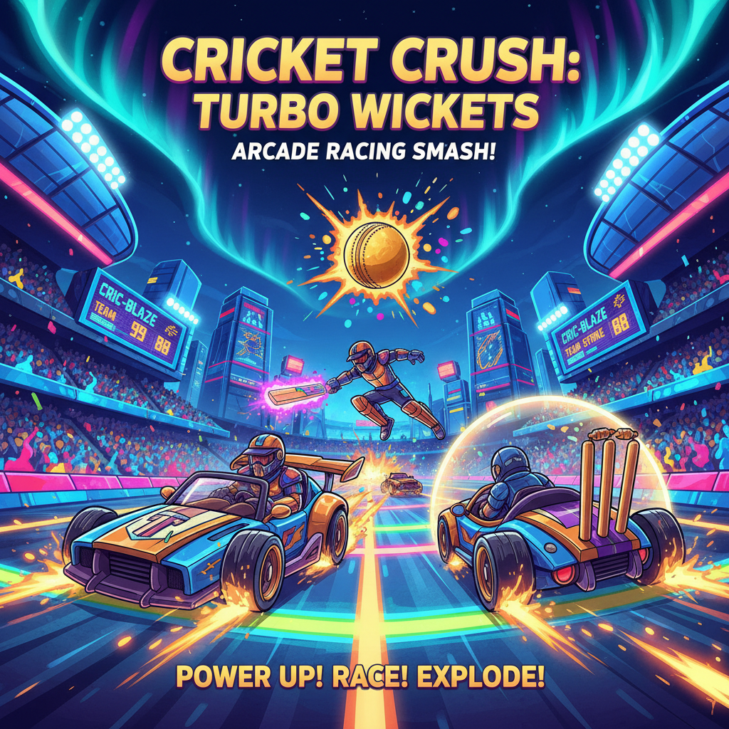 Ultra Cricket 30 - 3D Racing by Jabali AI