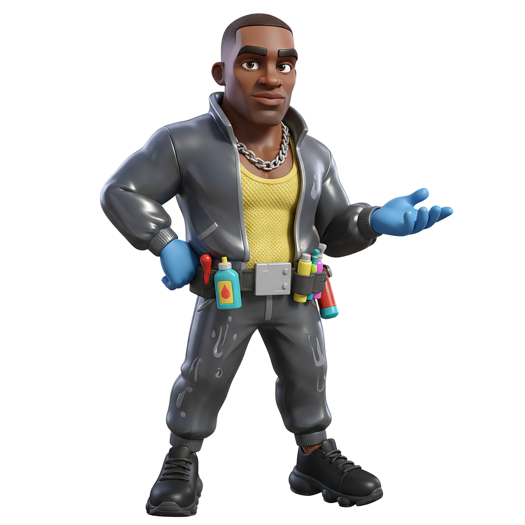 Slick Byron - Character Life Simulation by Jabali AI