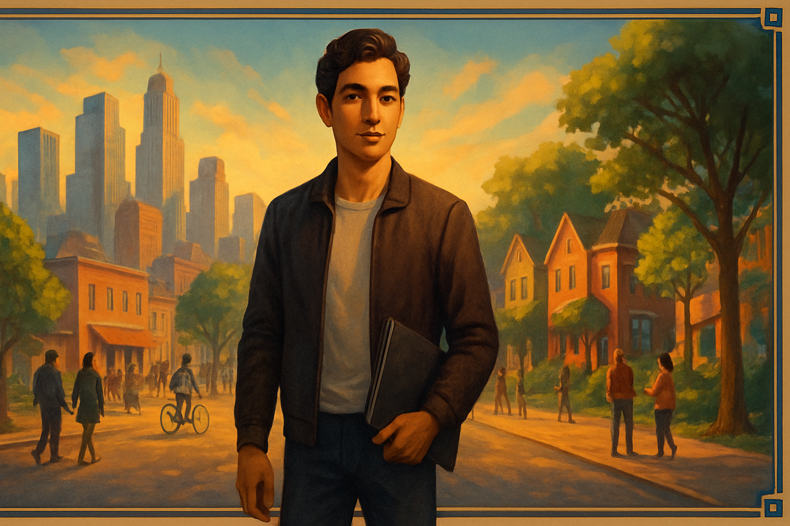 Alex Rivera - 3D Character Simulation by Jabali AI