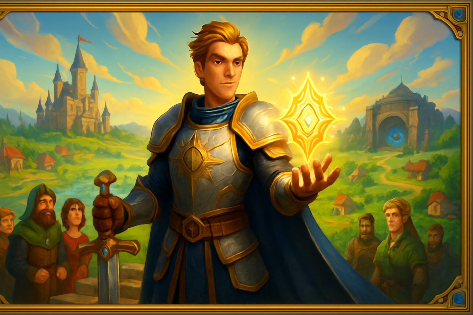 Sir Alric Sunbanner - 3D Character Simulation by Jabali AI
