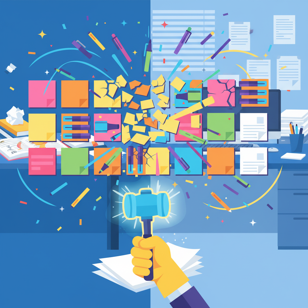 Desk Chaos Smash - Jabali AI Poster