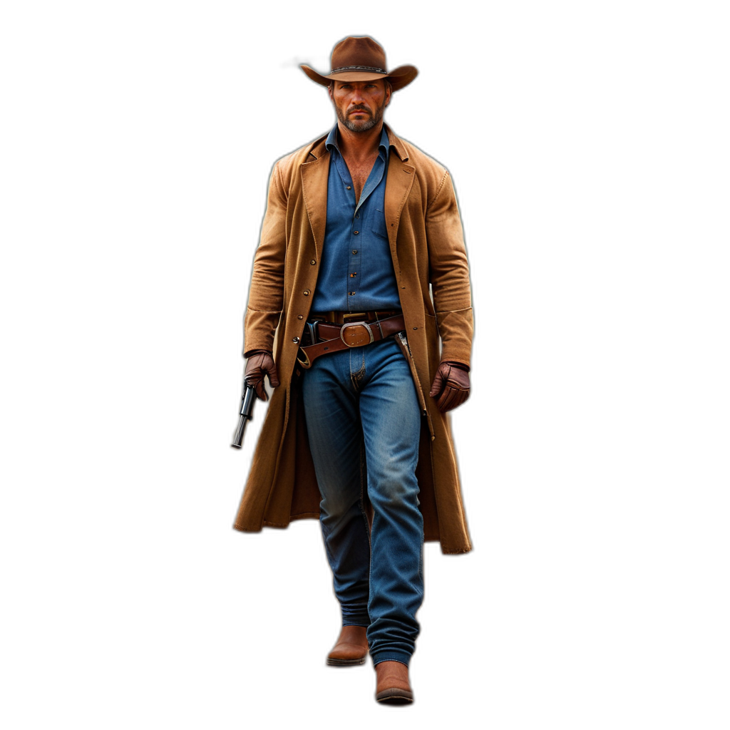 Arthur Morgan - Jabali AI Poster