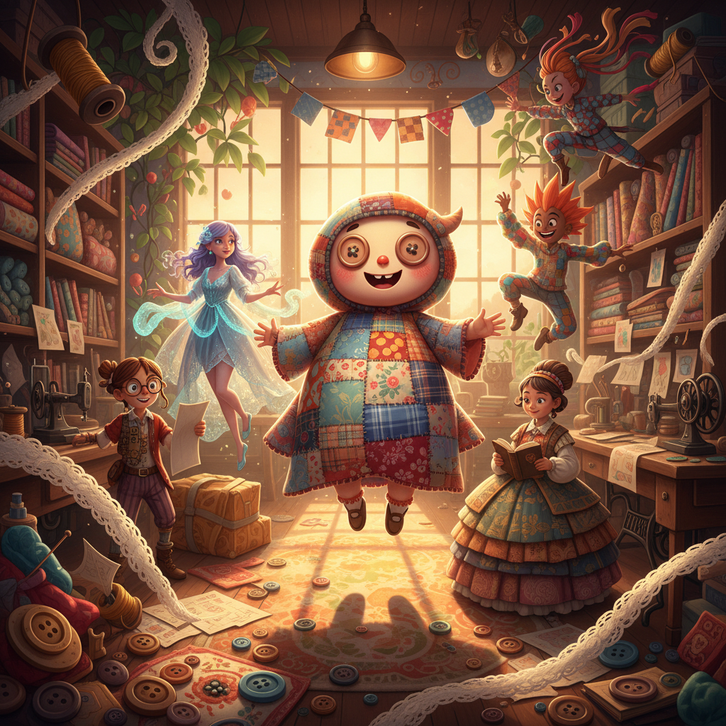 Patchwork Quest: The Atelier Adventure - Trivia Game by Jabali AI