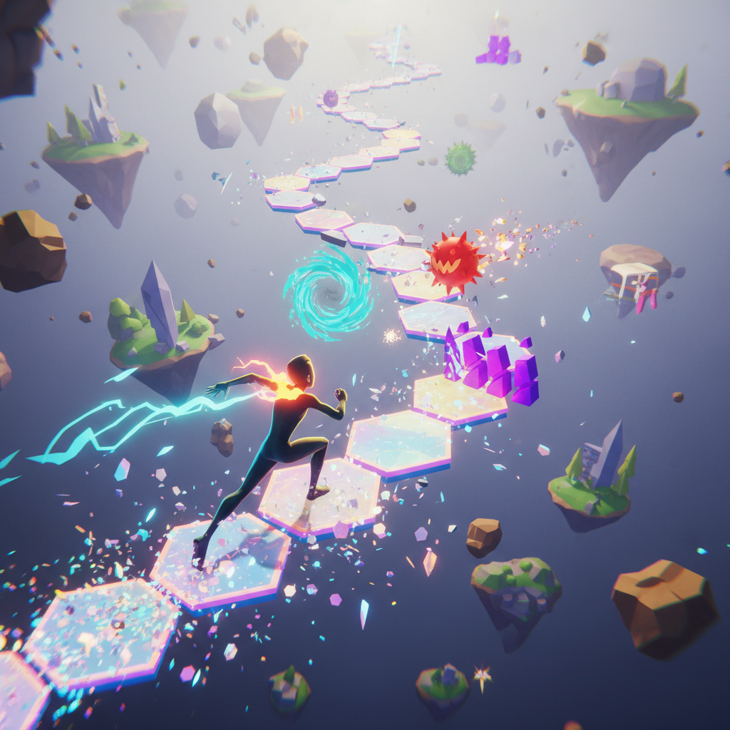 Platform Panic Run - Rhythm Platformer by Jabali AI