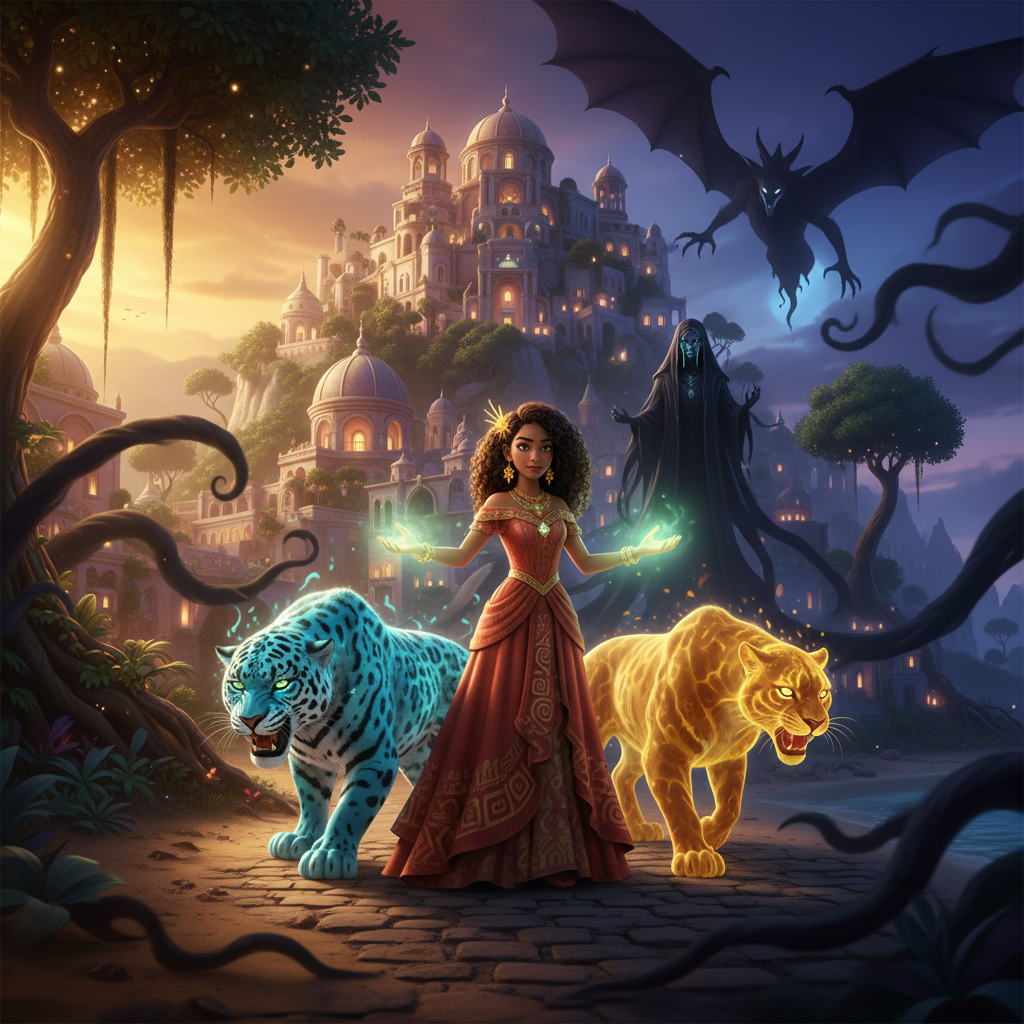 Princess Vivi: Light of Quisqueya - Jabali AI Poster