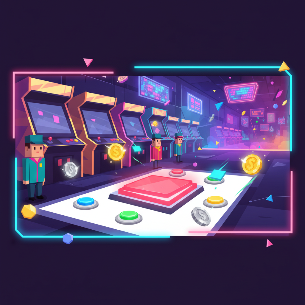 Neon Arcade Tycoon - Idle RPG by Jabali AI