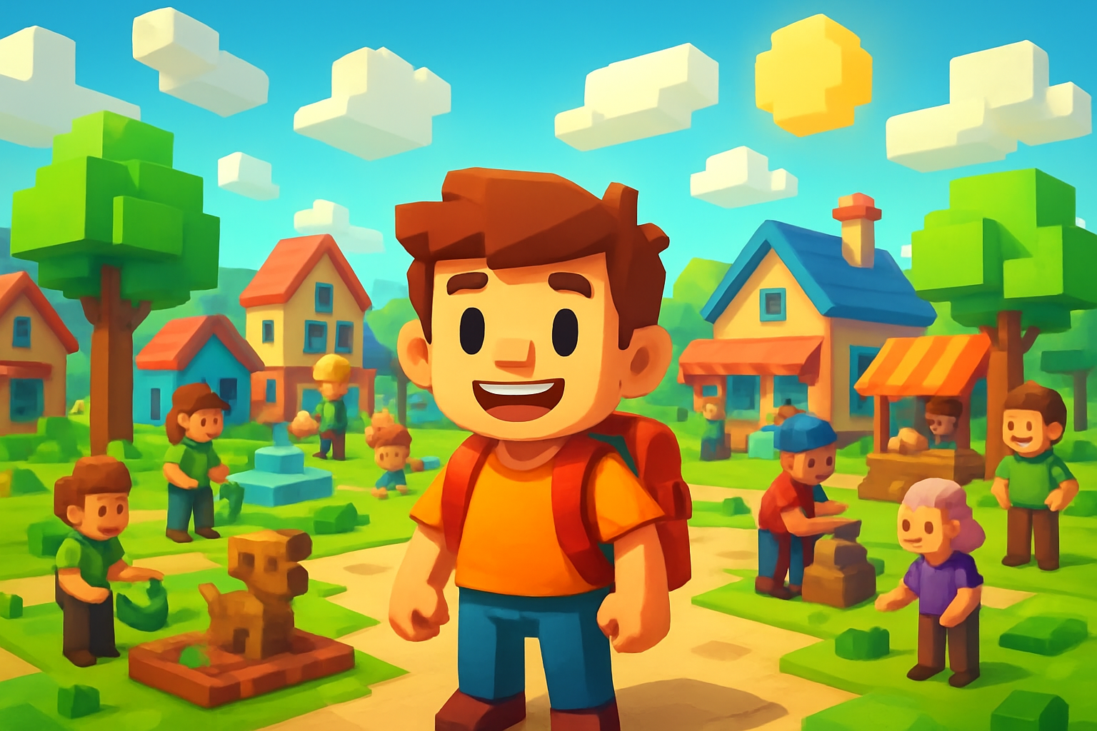 Blockscape Adventures - Adventure RPG by Jabali AI