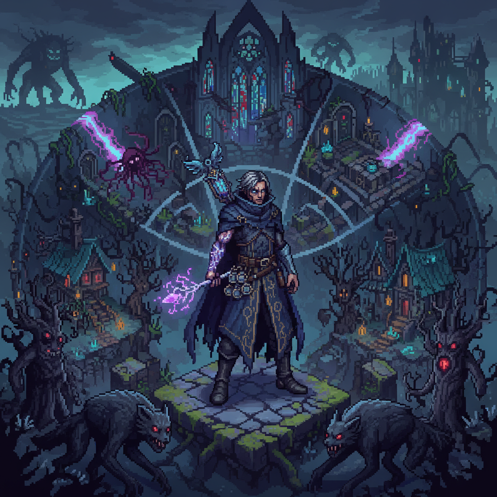 Labyrinth of the Forsaken - Dungeon Crawler RPG by Jabali AI