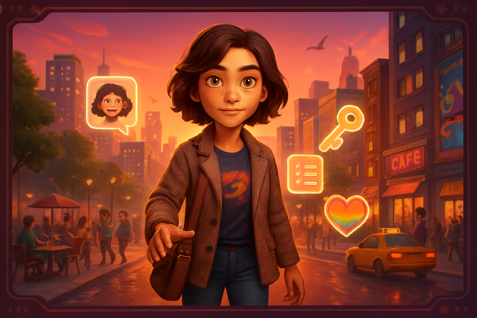 Jamie Rivera - 3D Character Simulation by Jabali AI