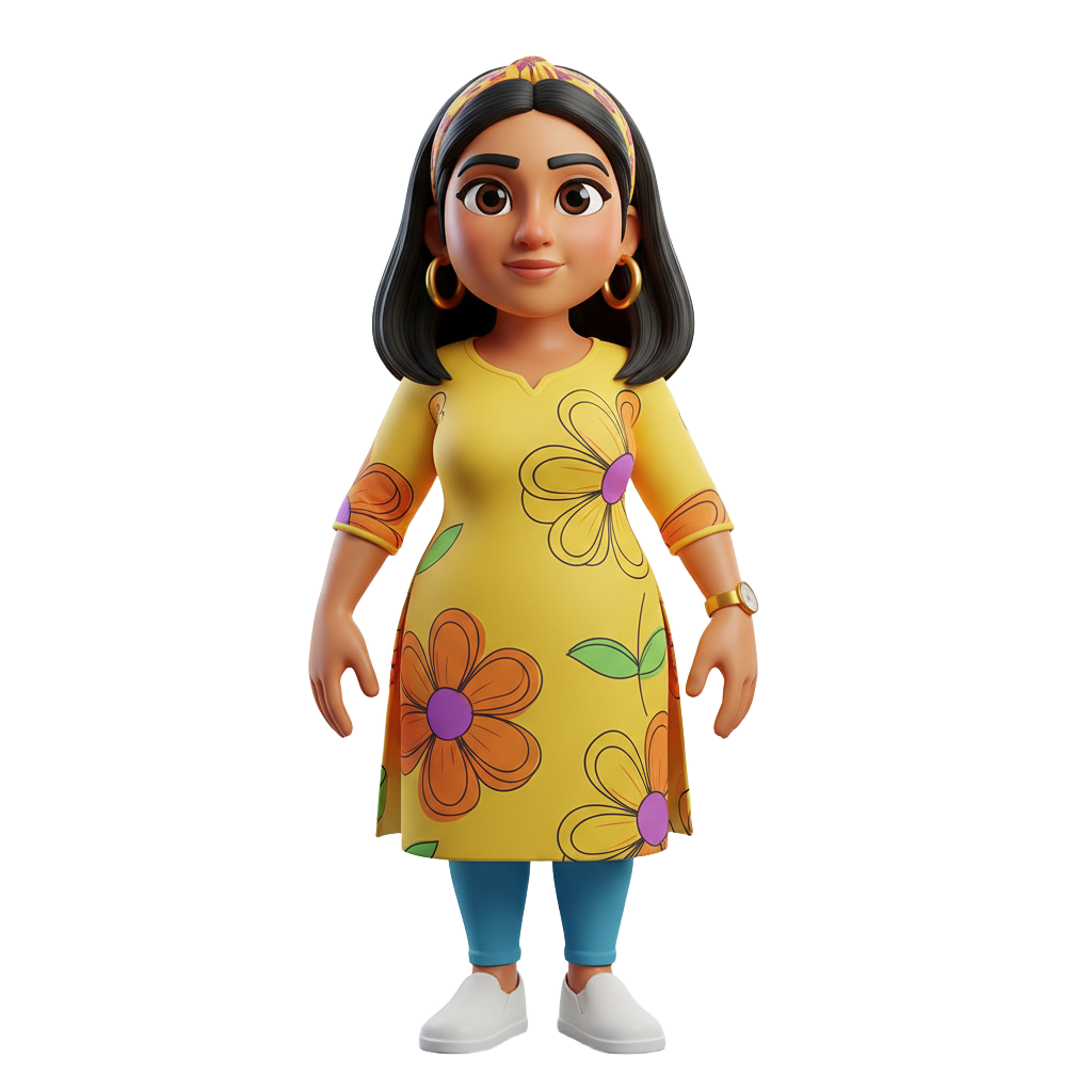 Meena Sharma - Jabali AI Poster