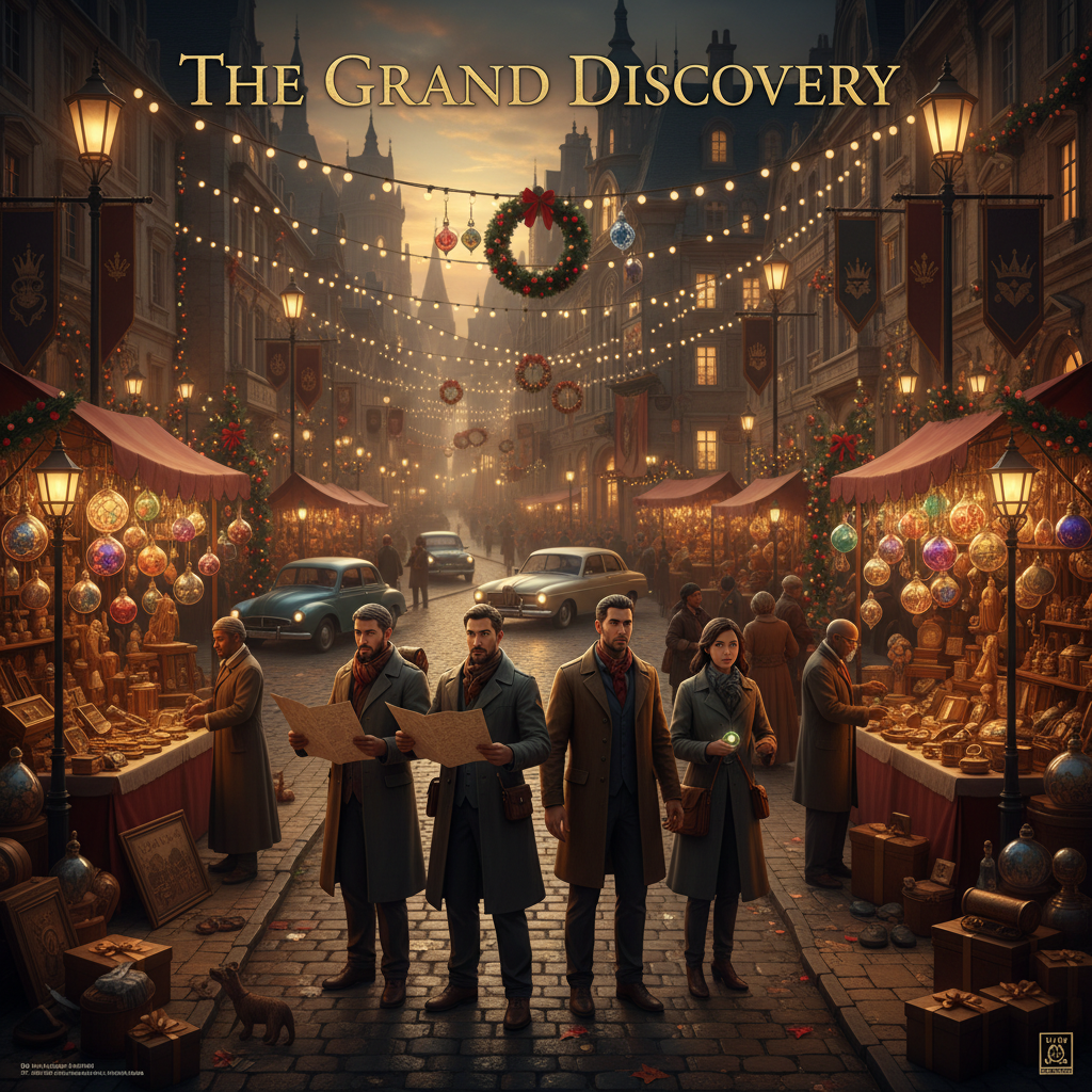 Ornament Market Quest - Jabali AI Poster