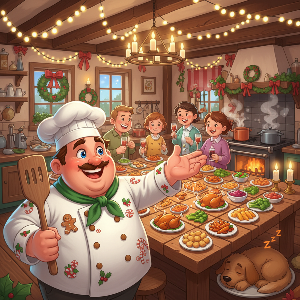 Holiday Feast Frenzy - Jabali AI Poster