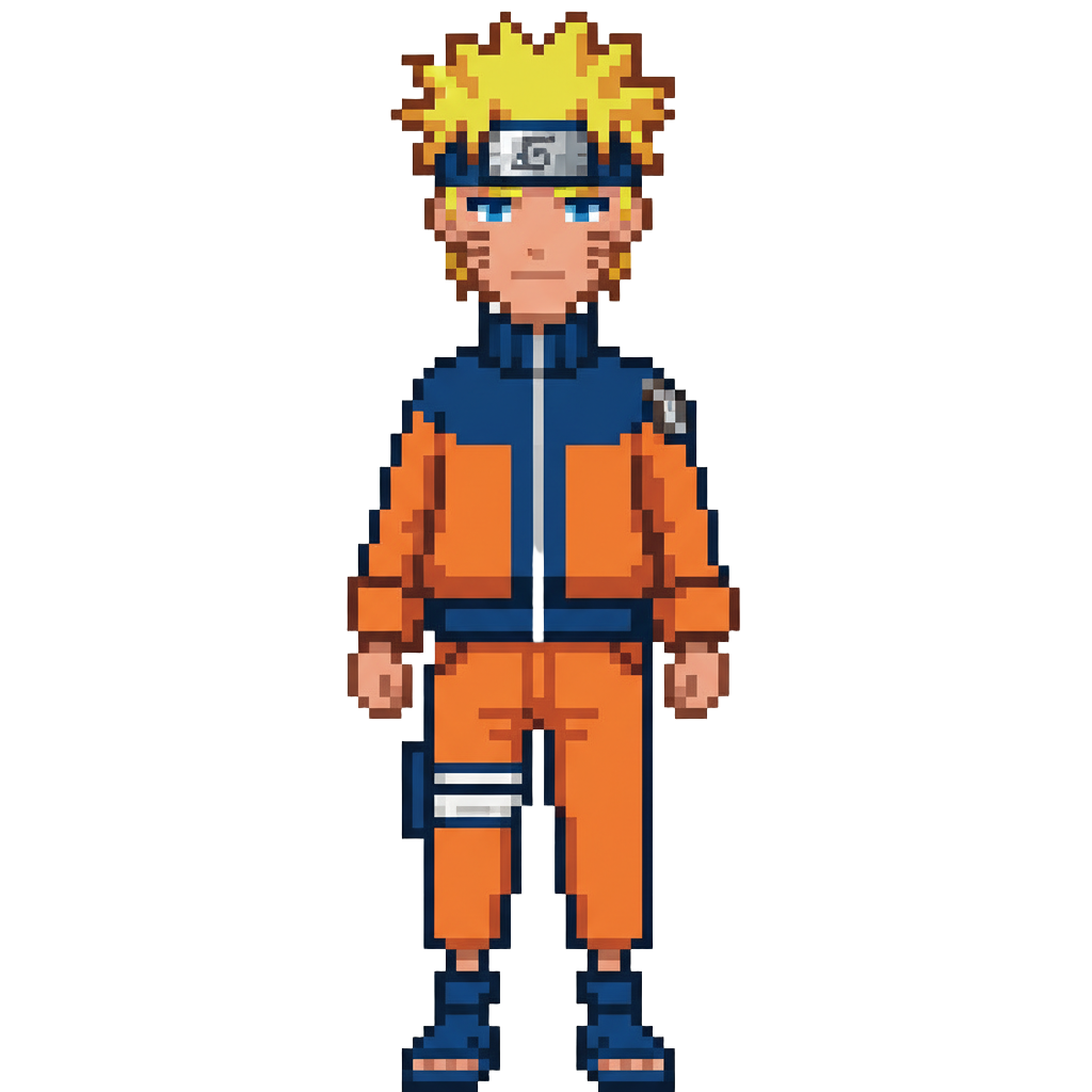 Naruto Uzumaki - Jabali AI Poster