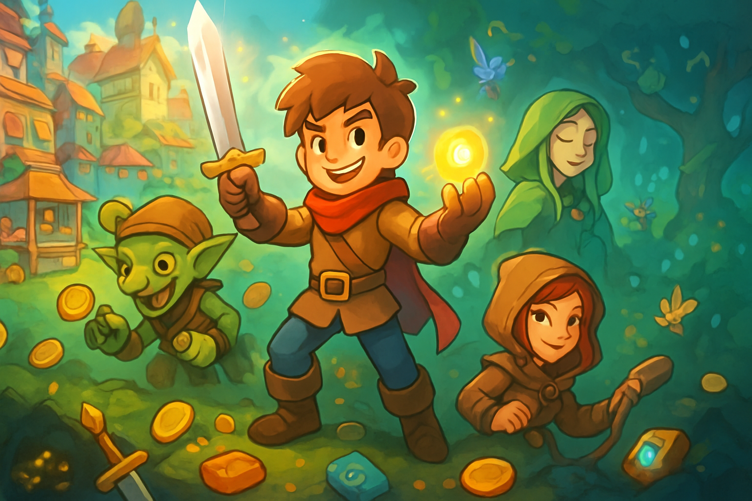 Realm Brawlers - Adventure RPG by Jabali AI