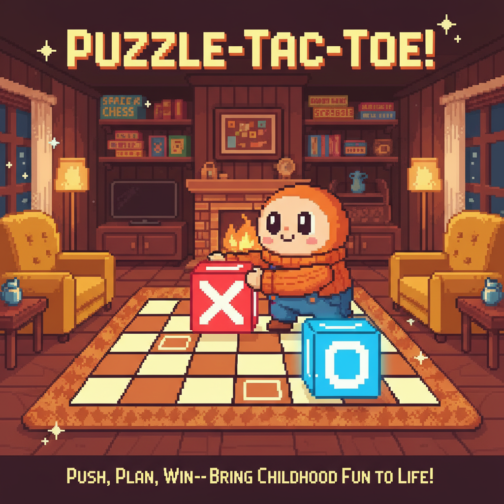 Push & Play: Tic Tac Blocks - Grid-Based Puzzle by Jabali AI