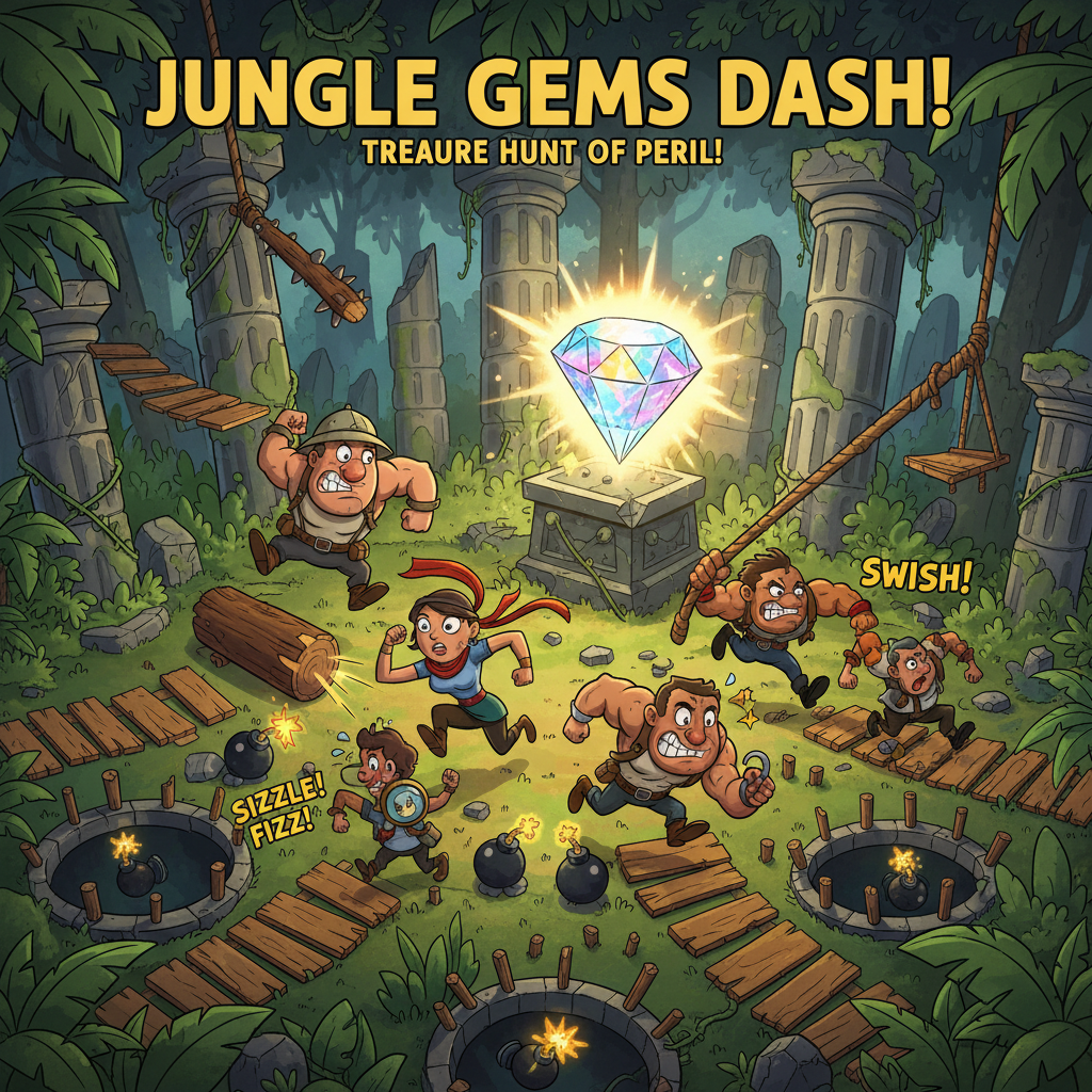 Diamond Dash - Jabali AI Poster