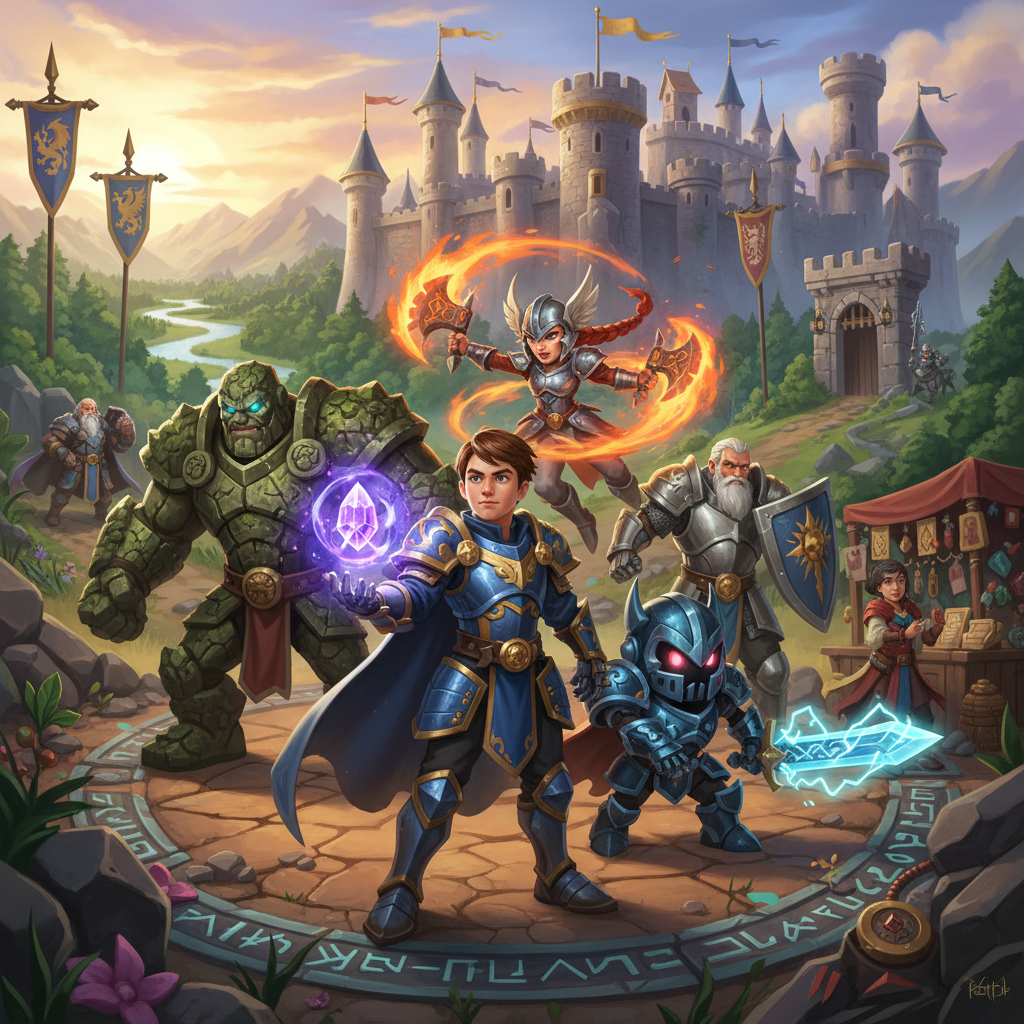 Castle Clash Tactics - Adventure RPG by Jabali AI
