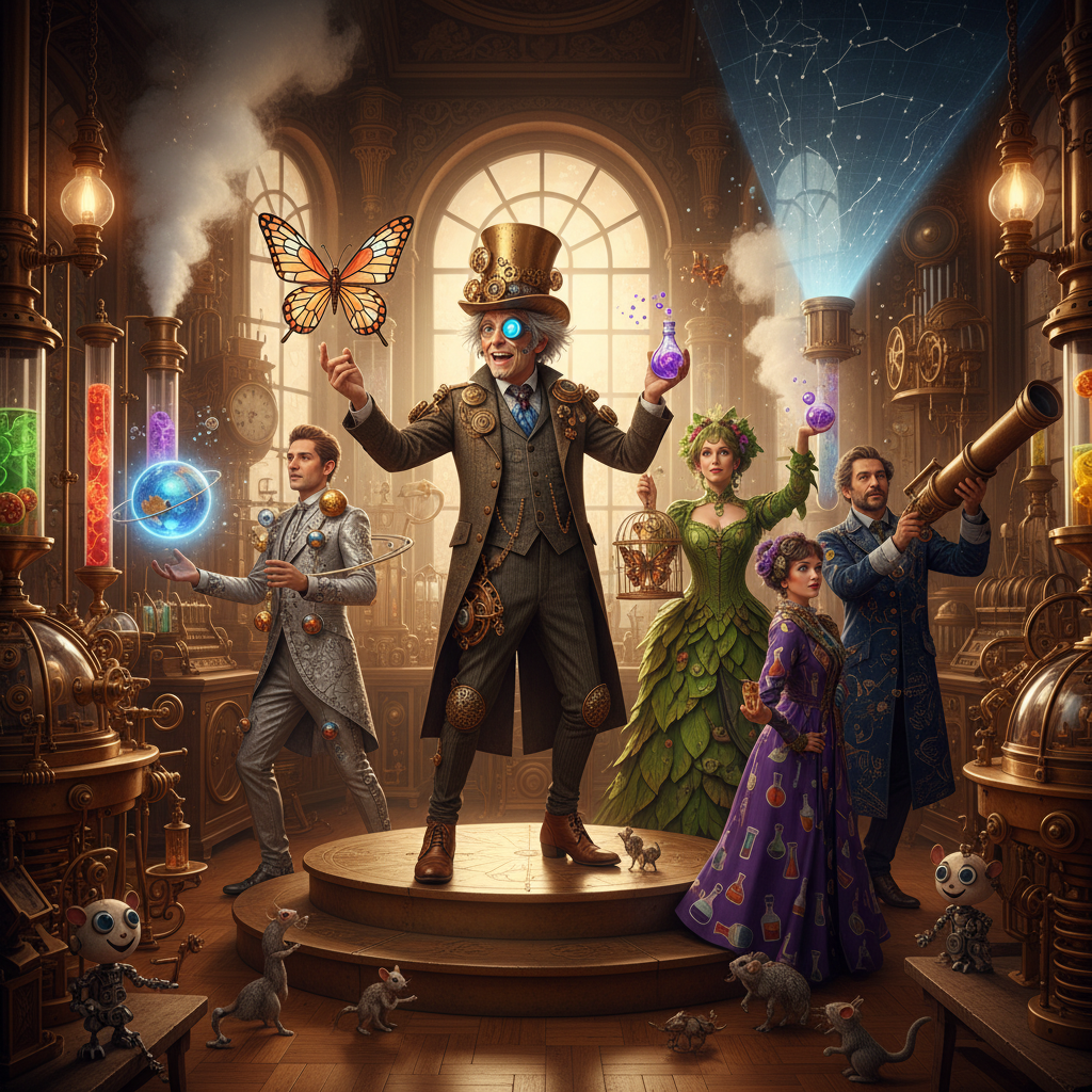 Mad Science Showdown - Trivia Game by Jabali AI