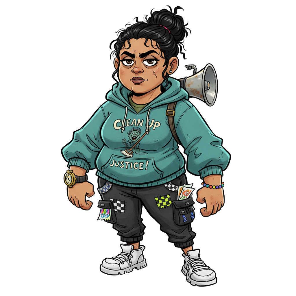 Trish 'Fishsticks' Morales - Jabali AI Poster
