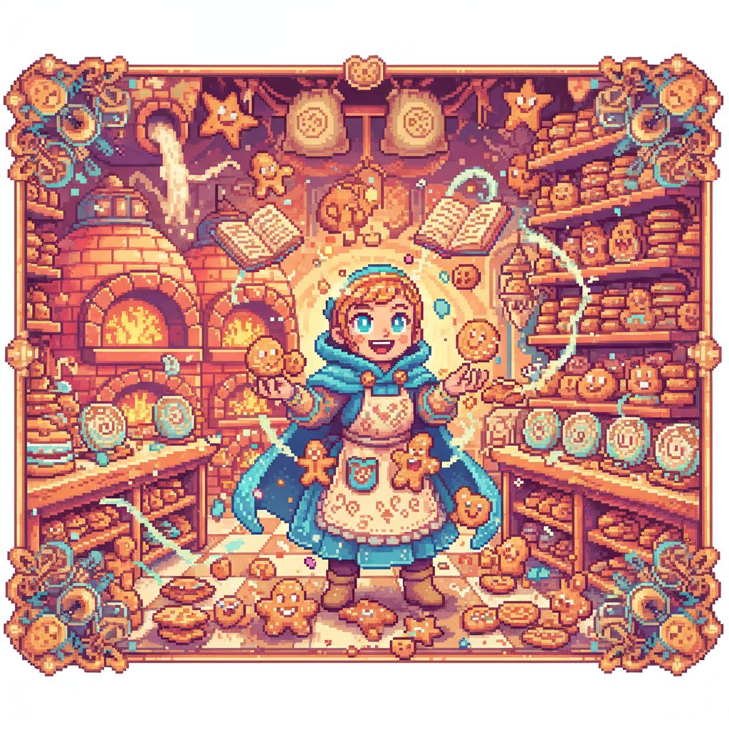 Cookie Cauldron Craze - Jabali AI Poster