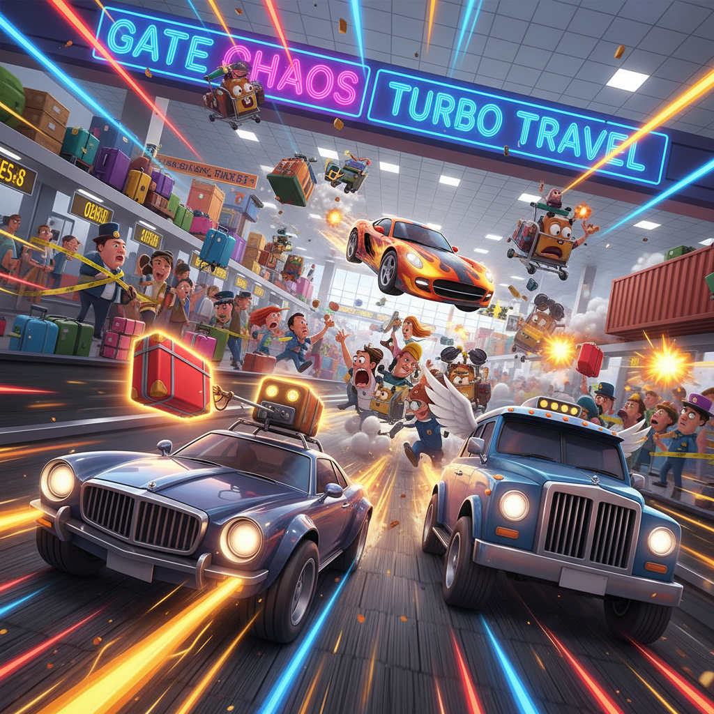 Terminal Turbo Racers - 3D Racing by Jabali AI