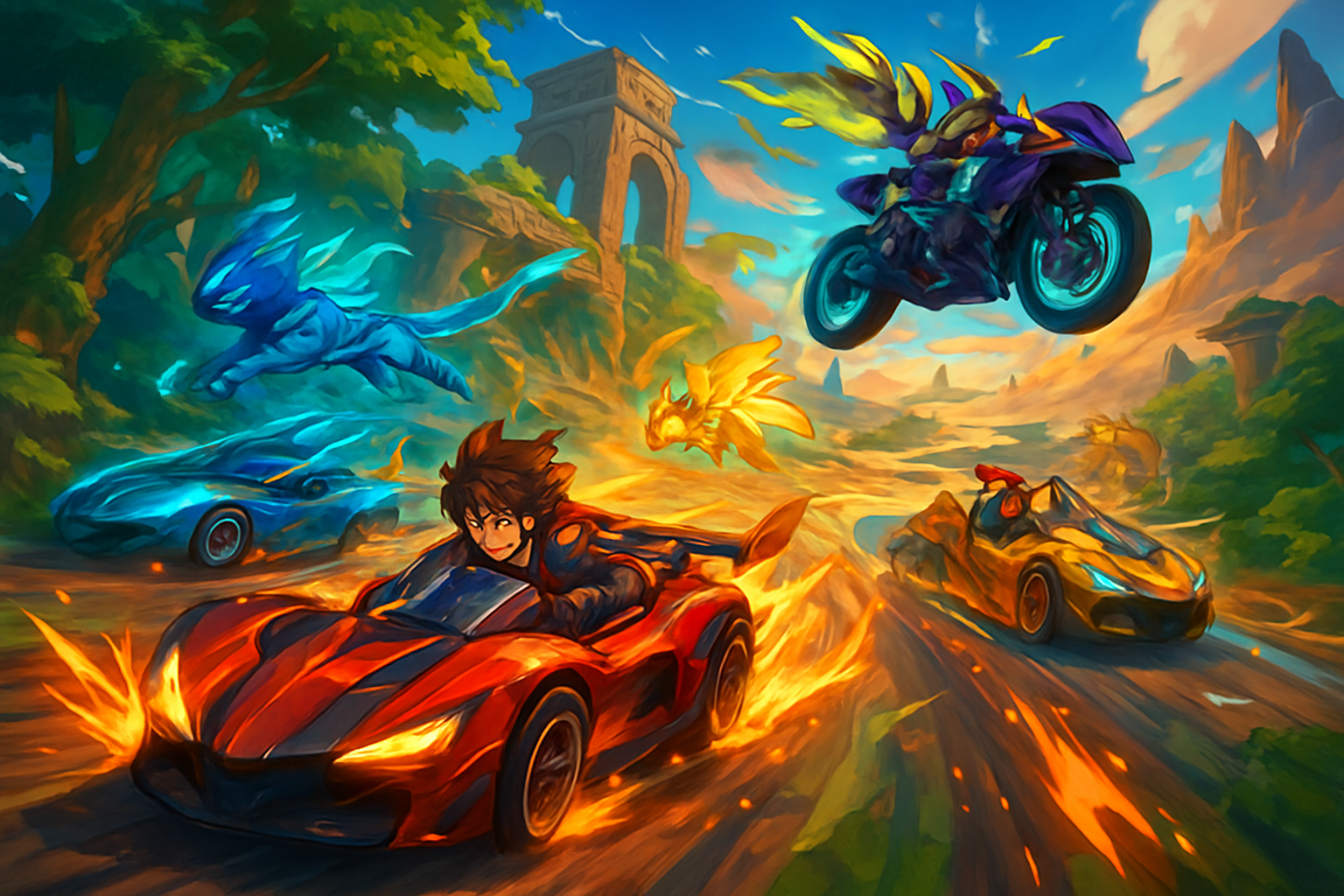 Beast Circuit: Wild Racers - 3D Racing by Jabali AI