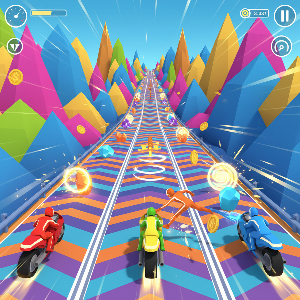 Mountain Road Rivals - 3D Racing by Jabali AI