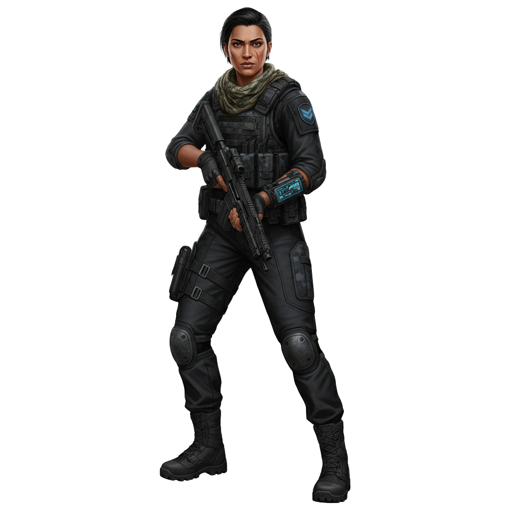 Sergeant Riya Singh - Character Life Simulation by Jabali AI