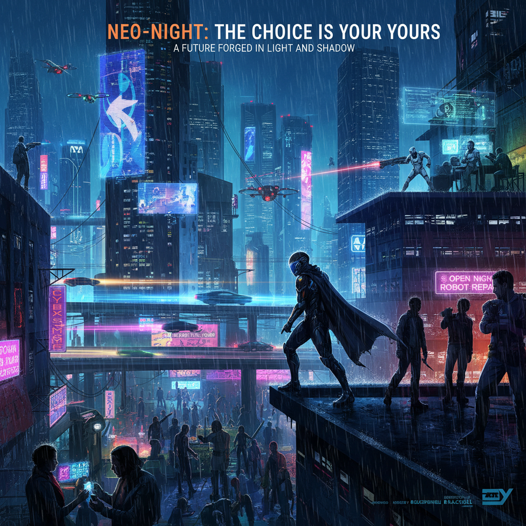 Neon Divide - 3D Open World by Jabali AI