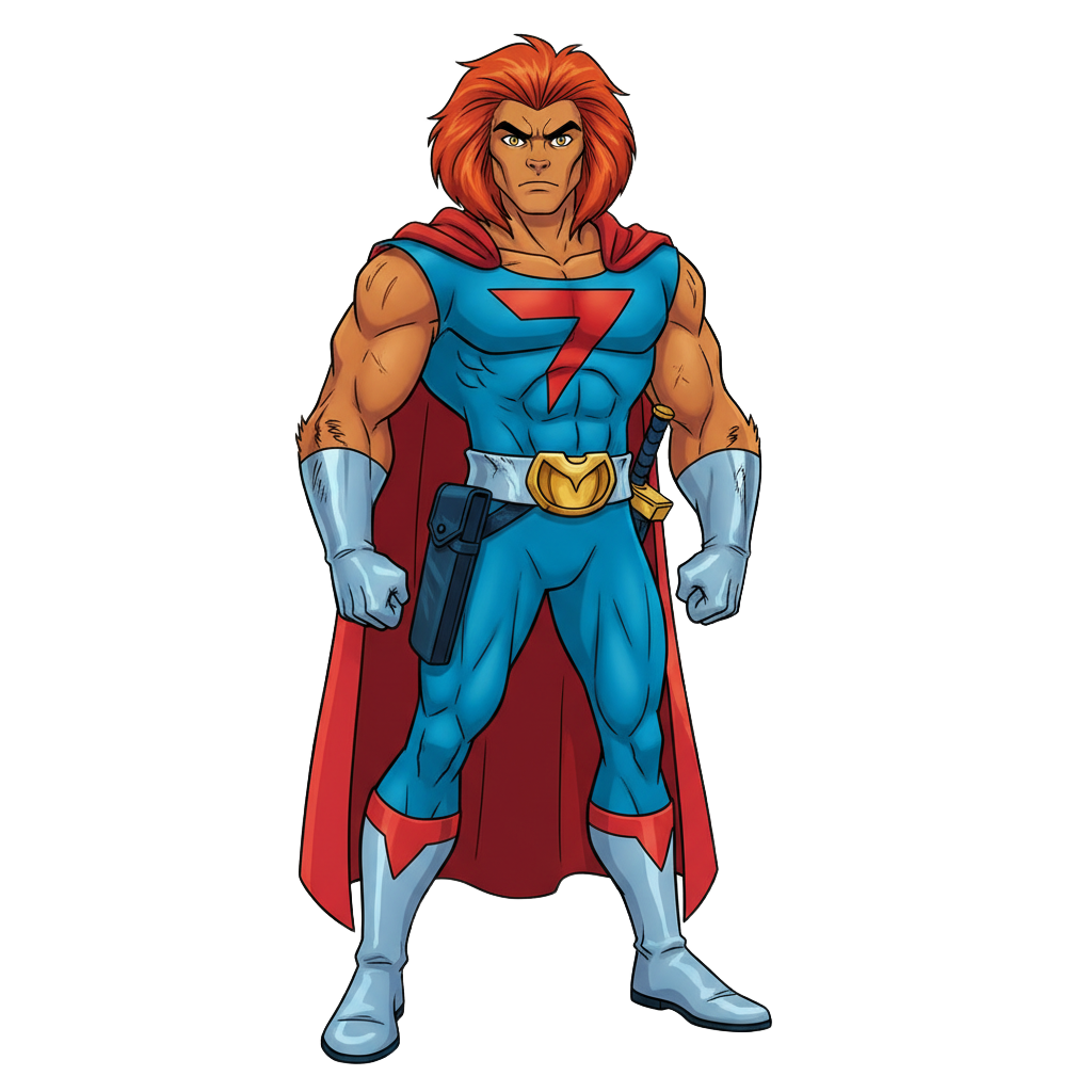 Lion-O - Jabali AI Poster