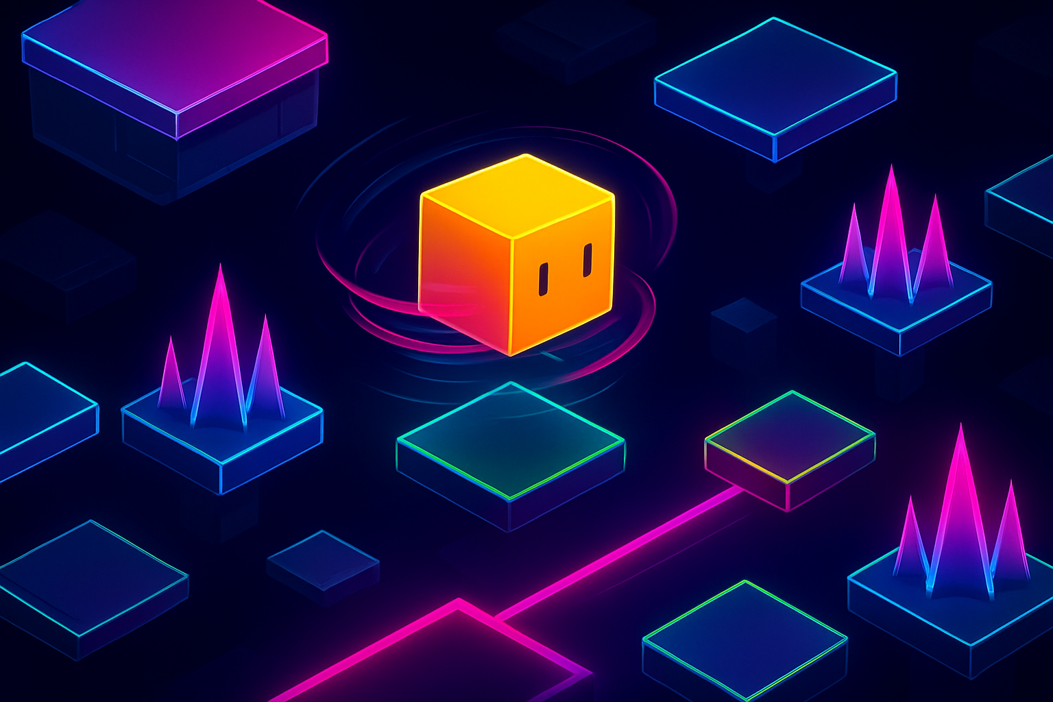 Geometry Dash - Rhythm Platformer by Jabali AI