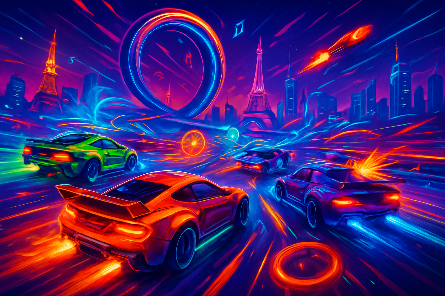 Supercar Combat Rush - 3D Racing by Jabali AI