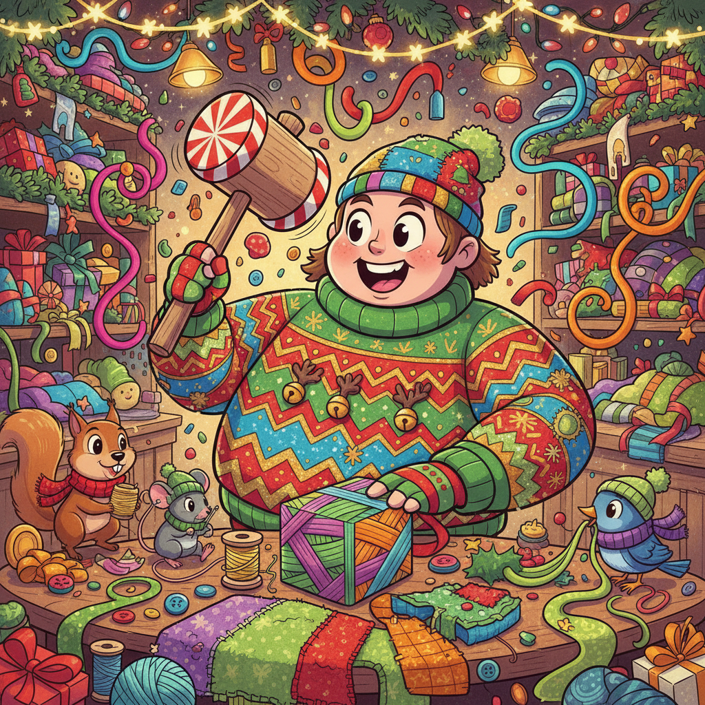 Sweater Smash Craze - Jabali AI Poster