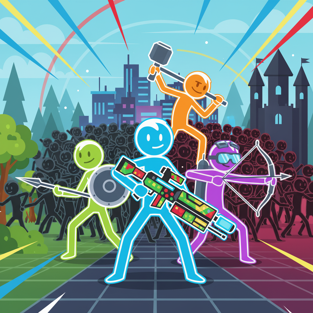 Stickman Gun Arena - Adventure RPG by Jabali AI
