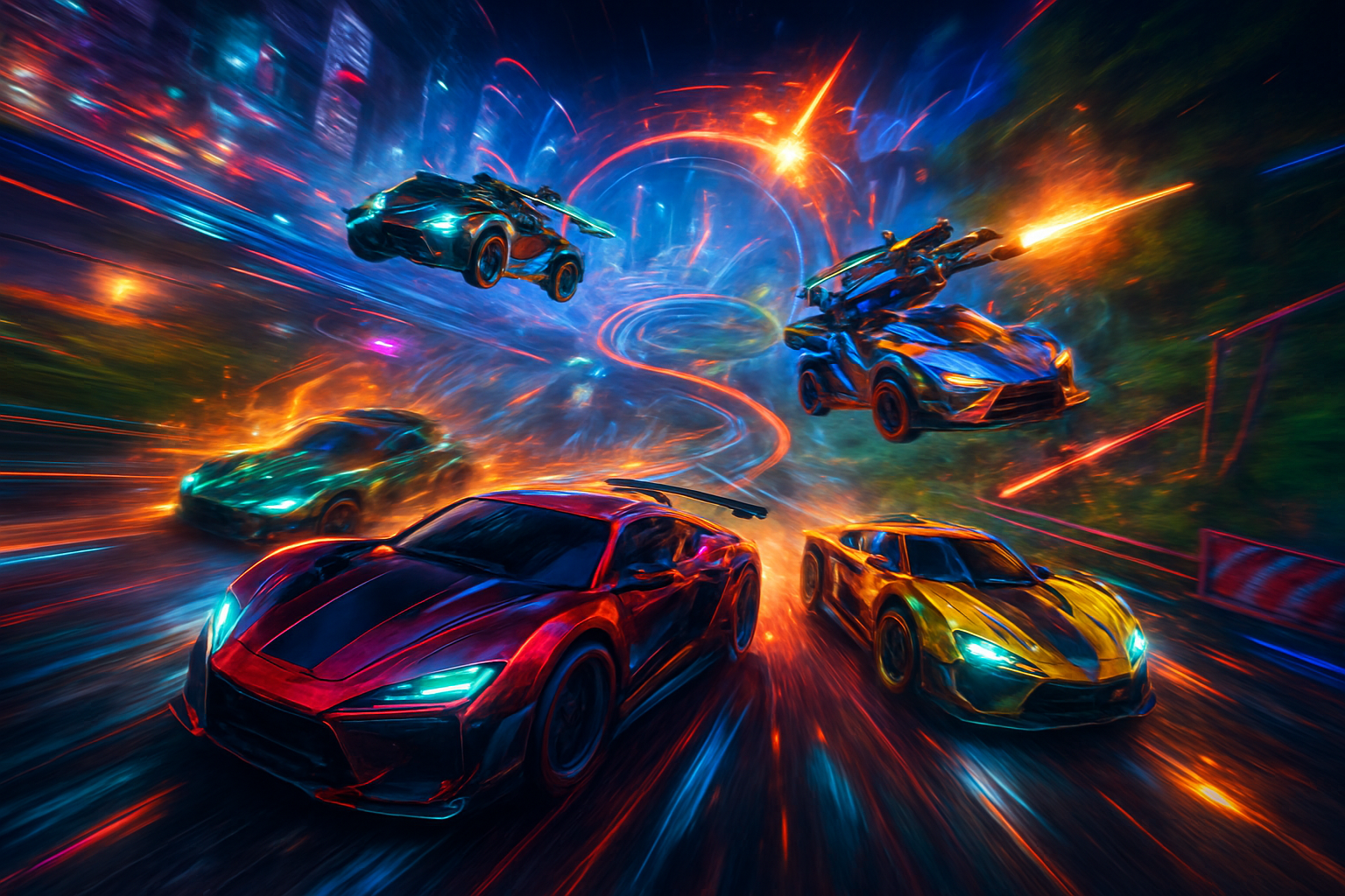 Velocity Mayhem - 3D Racing by Jabali AI
