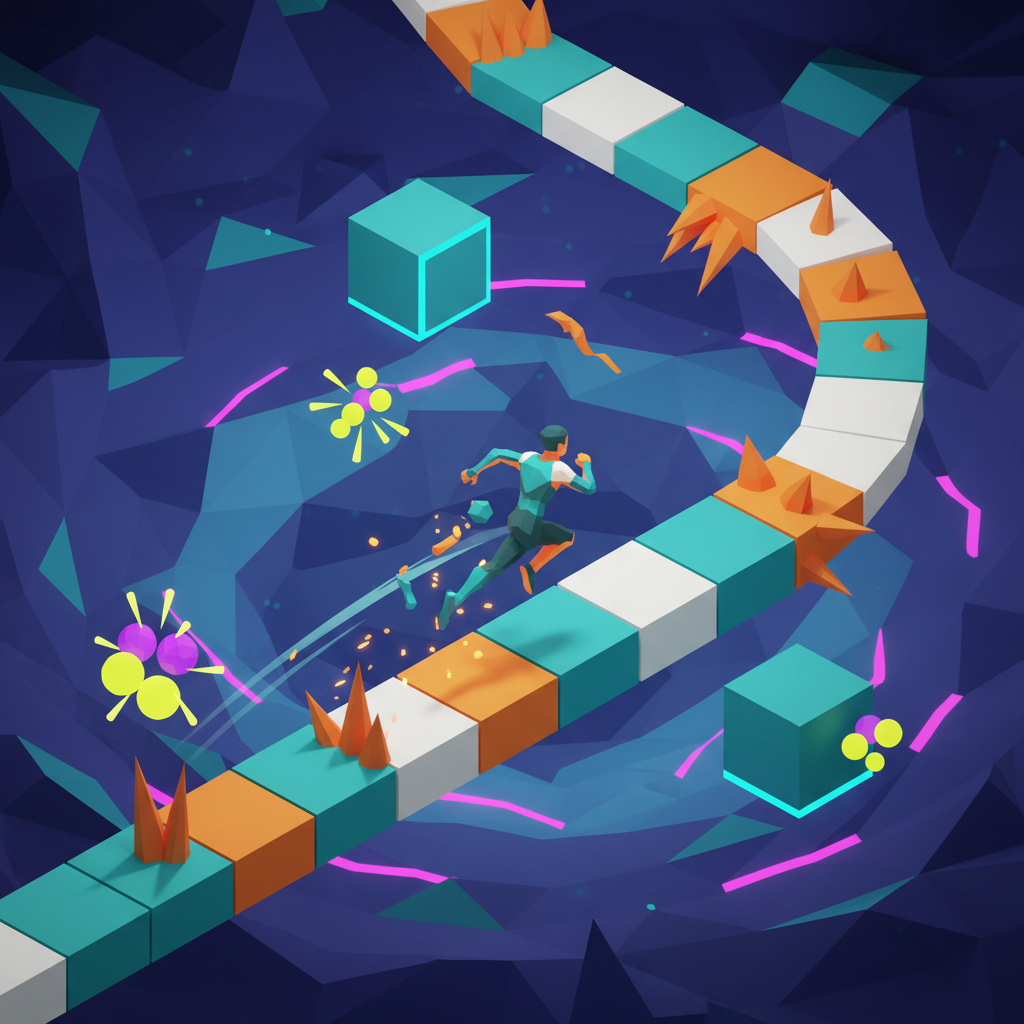 Sky Bounce Quest - Rhythm Platformer by Jabali AI