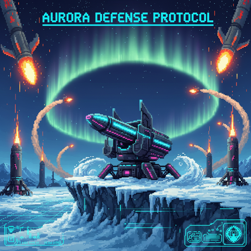 Aurora Defense Protocol - Strategic Defense Arcade by Jabali AI