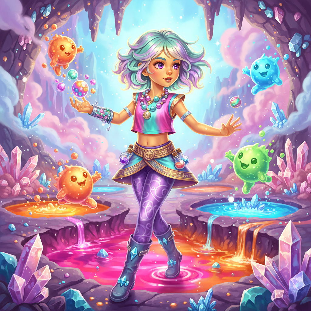 Prism Spring Quest - Dungeon Crawler RPG by Jabali AI