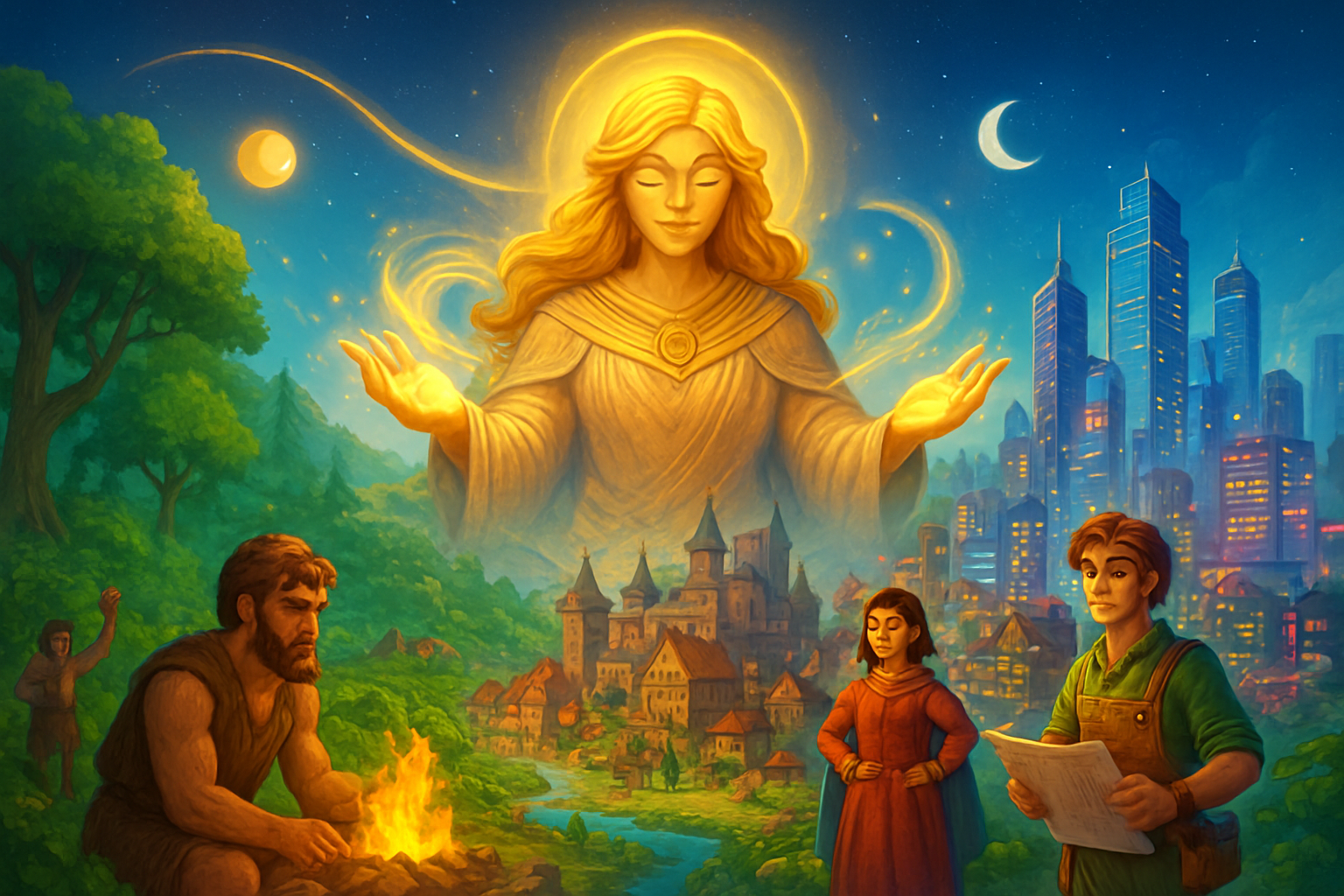 Age of Divine Progress - Adventure RPG by Jabali AI
