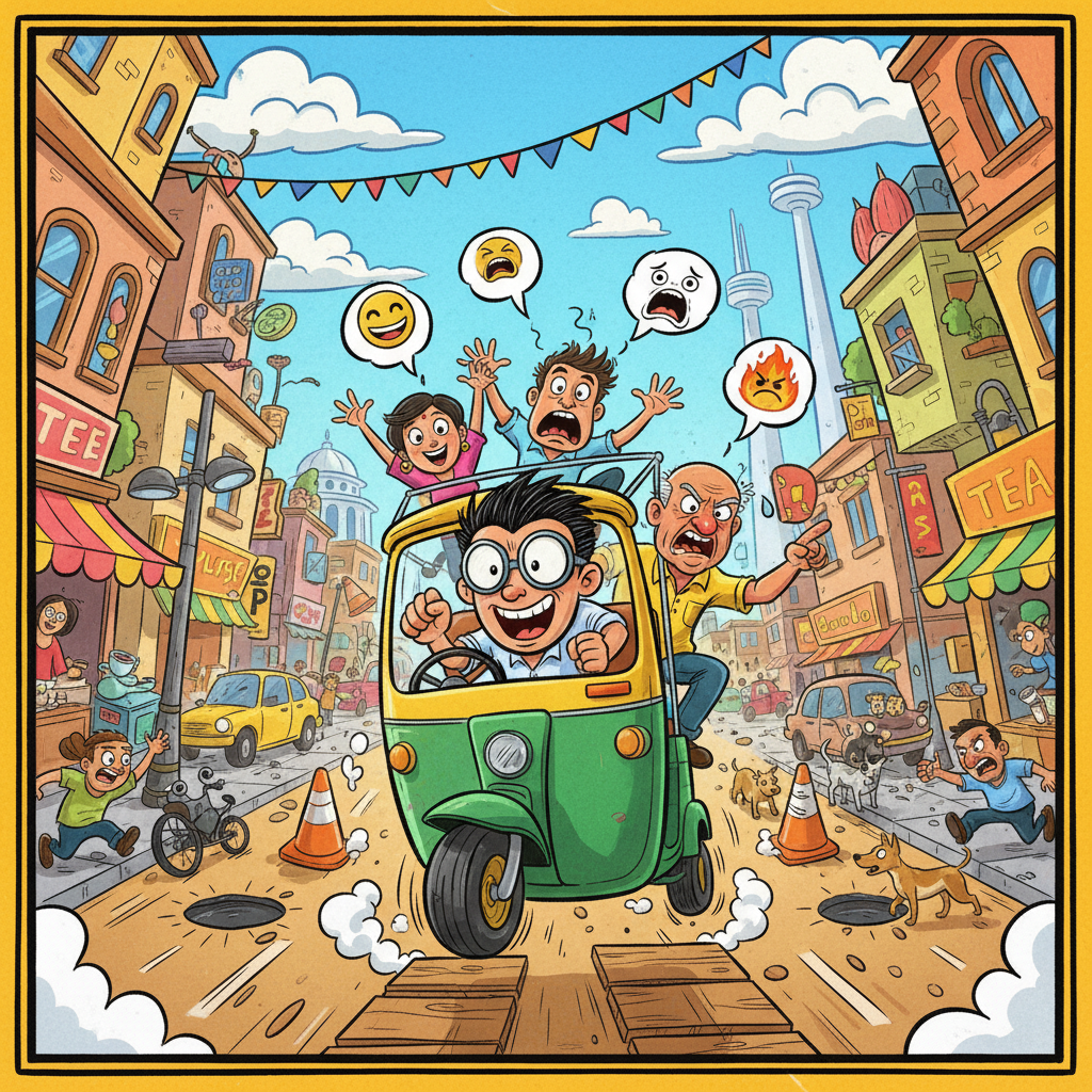 Auto Rickshaw Adventure - arcade-racing by Jabali AI