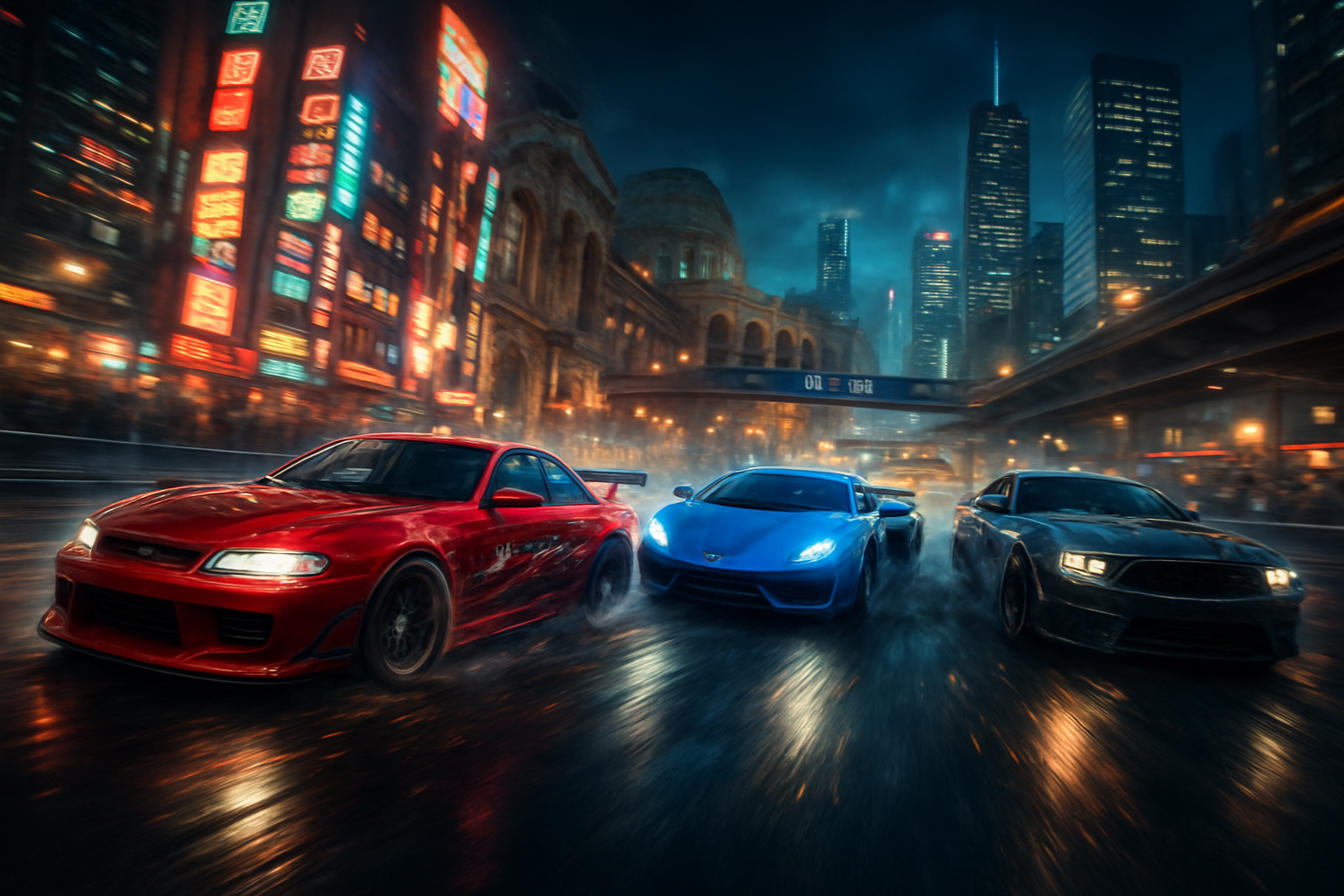 Global Street Racers - 3D Open World by Jabali AI