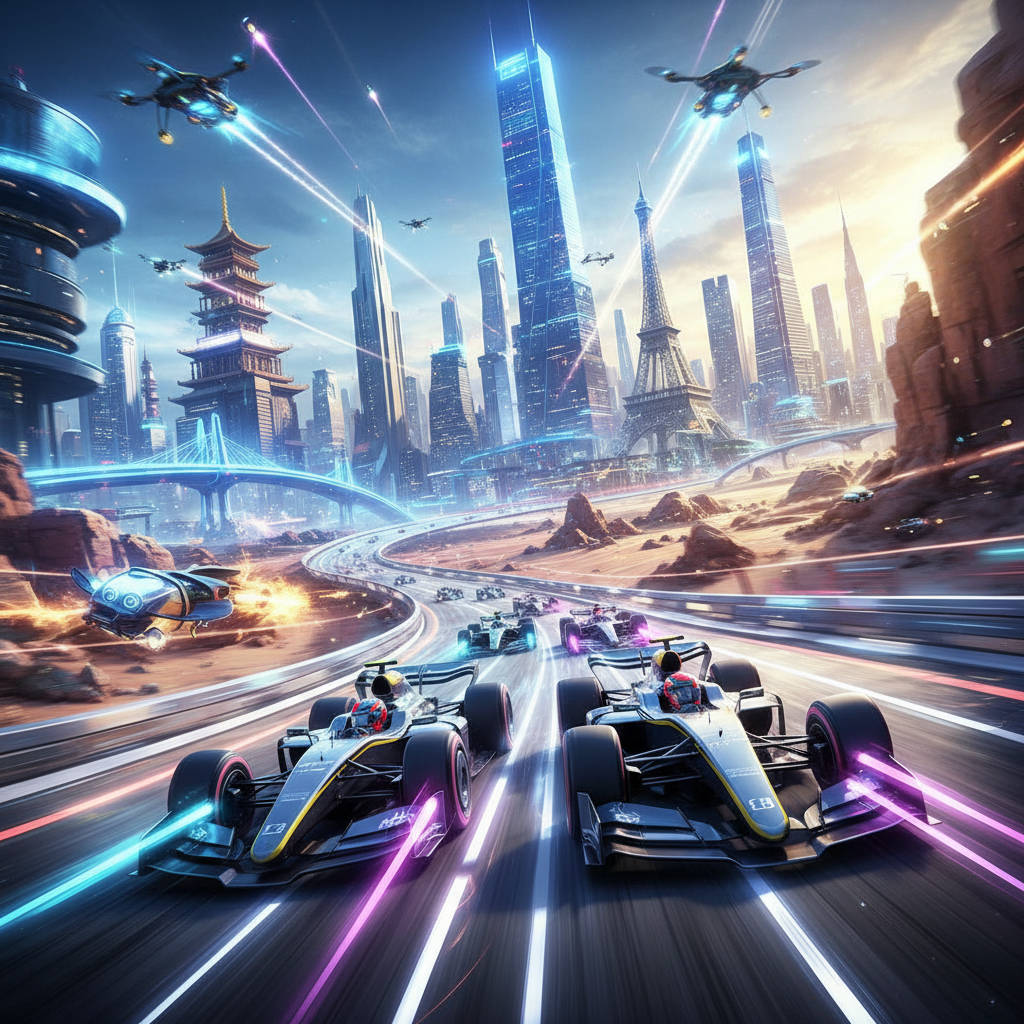 Formula Velocity: Combat Circuit - 3D Racing by Jabali AI