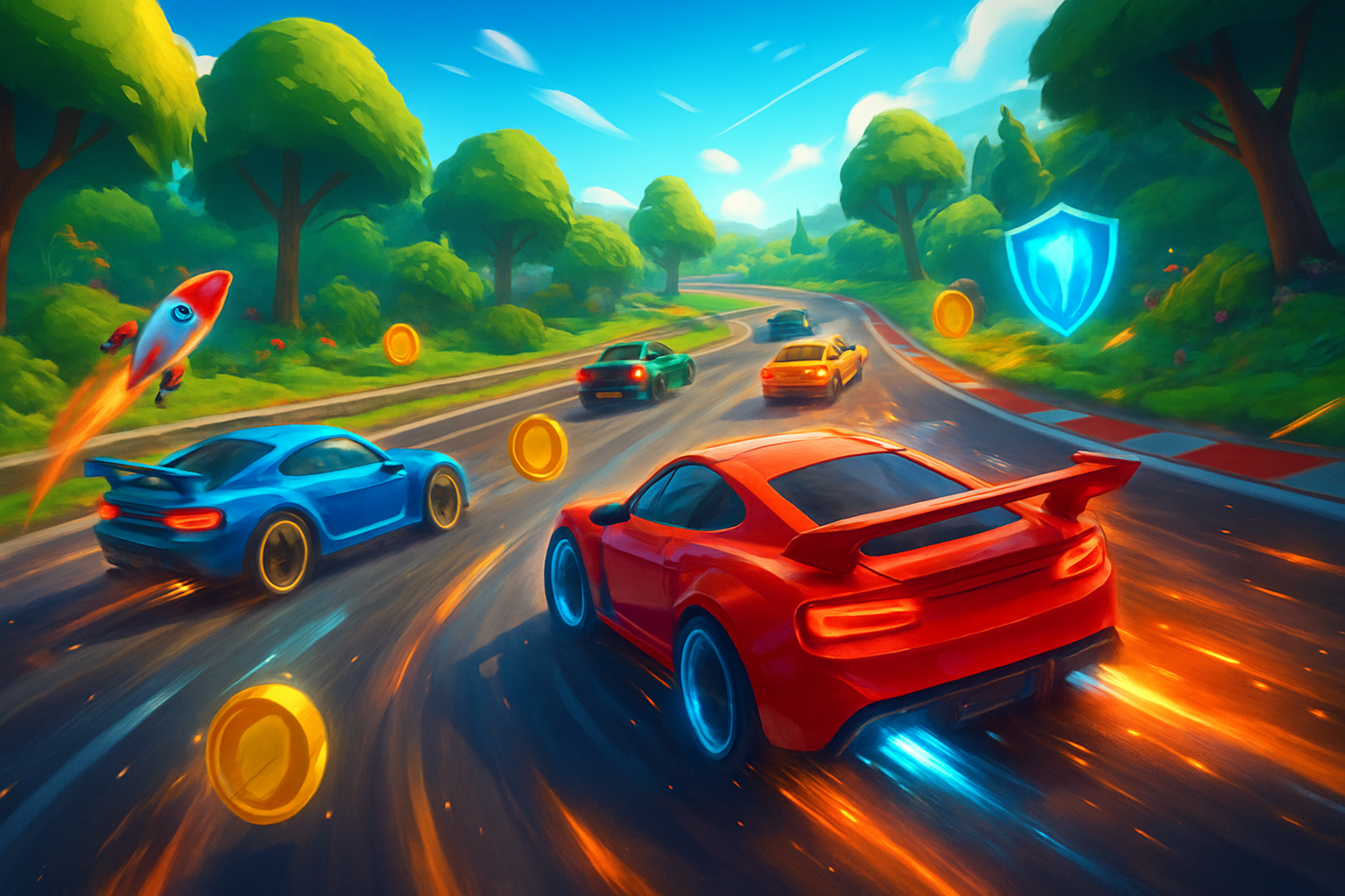 Wild Velocity Rivals - 3D Racing by Jabali AI