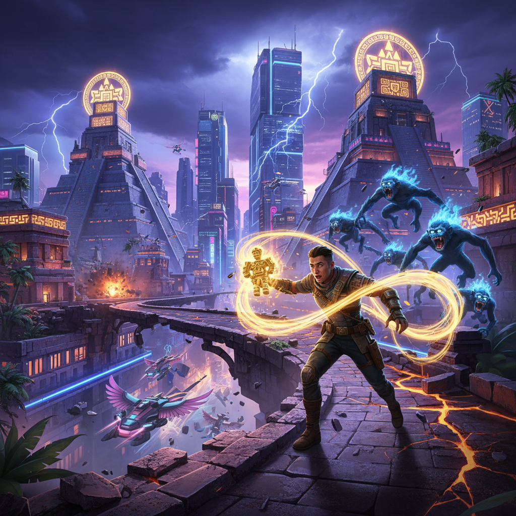 Idol Run: Aztec Escape - 3D Open World by Jabali AI
